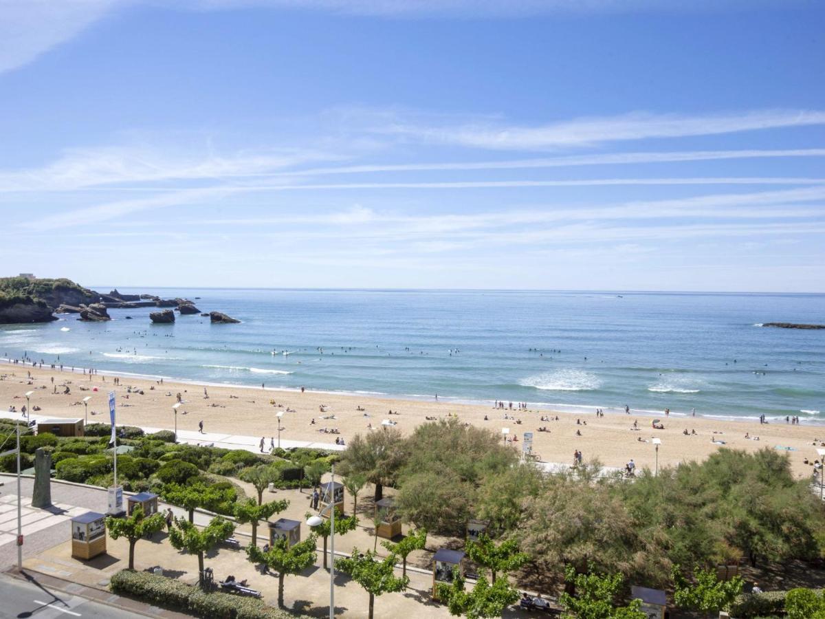 Superbe Studio Face A La Mer Acces Direct Plage เบียริตซ์ ภายนอก รูปภาพ
